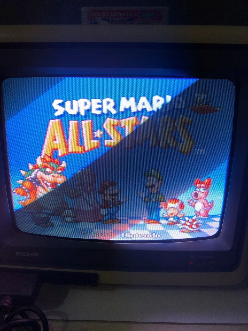 Tv Semp 10 polegadas com Super Nintendo embutido - Foto 3