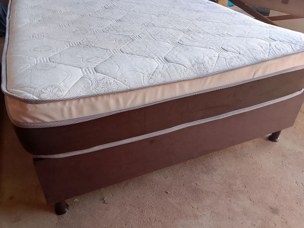Vendo cama box de casal  - Foto 5
