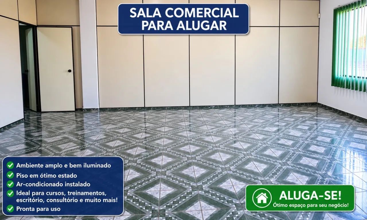 SALA COMERCIAL PARA ALUGUEL LOCALIZACAO PRIVILEGIADAE DESPESAS INCLUSAS - Foto 2