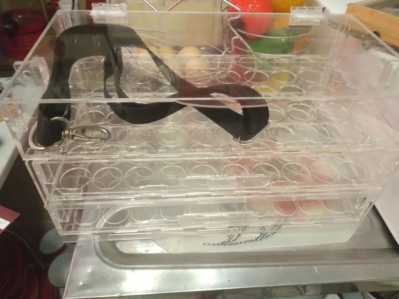 DEPÓSITO ACRÍLICO PARA DOCES  - Foto 5