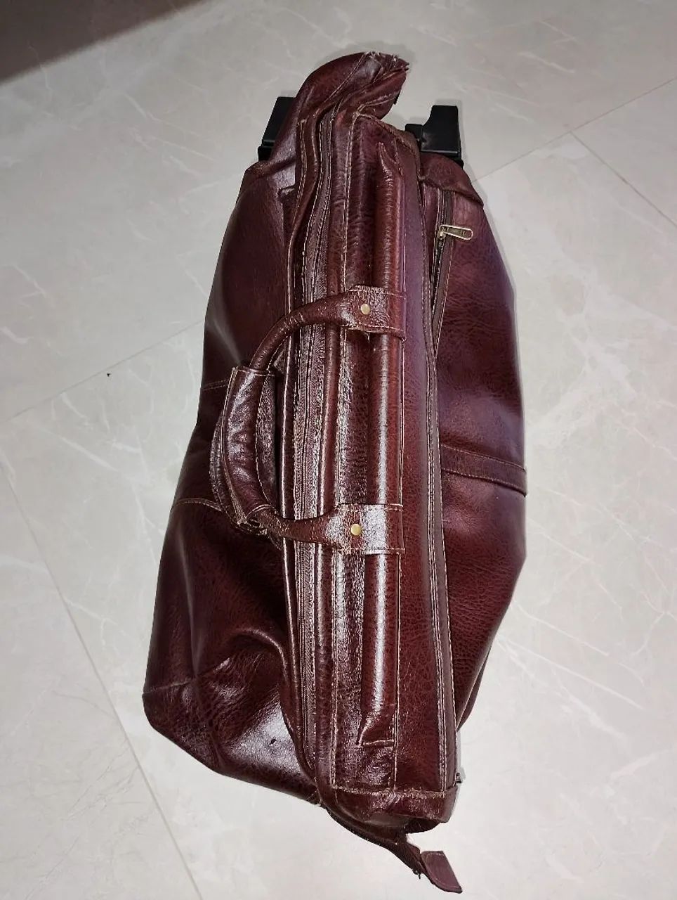 Bolsa couro ykk  - Foto 3