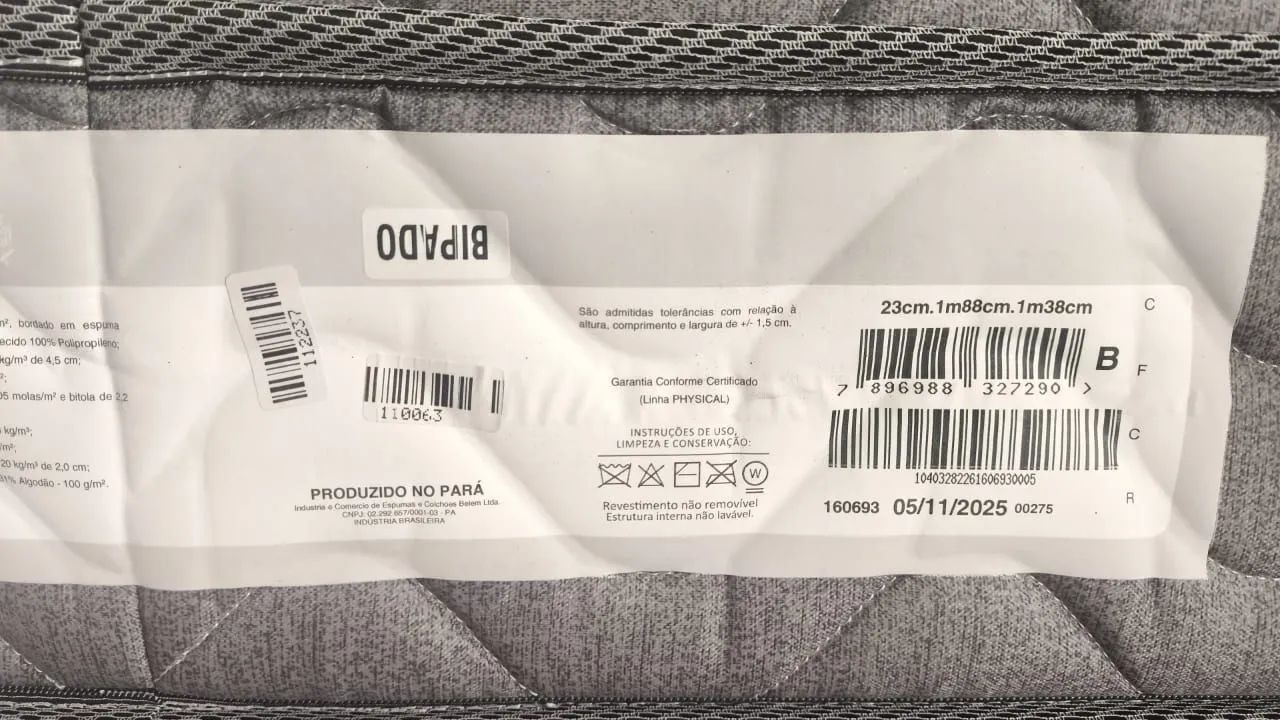 Vendo cama Ortobom nova