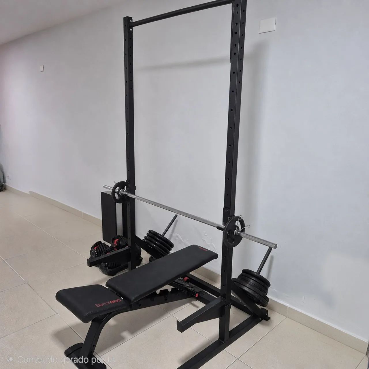 Hack para Supino/Agachamento e  Barra fixa - Foto 2
