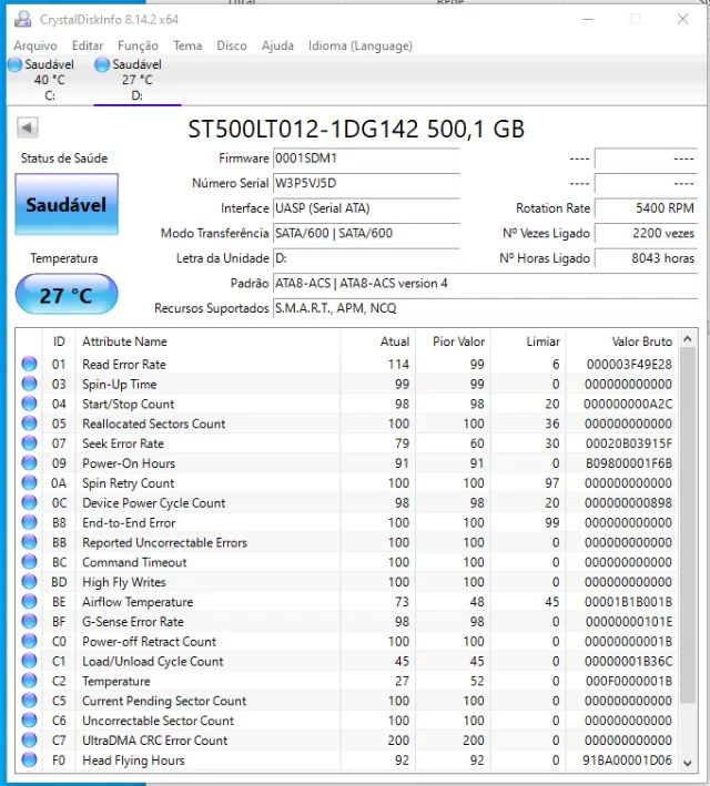 HD Seagate 500gb (tamanho notebook) - Foto 2