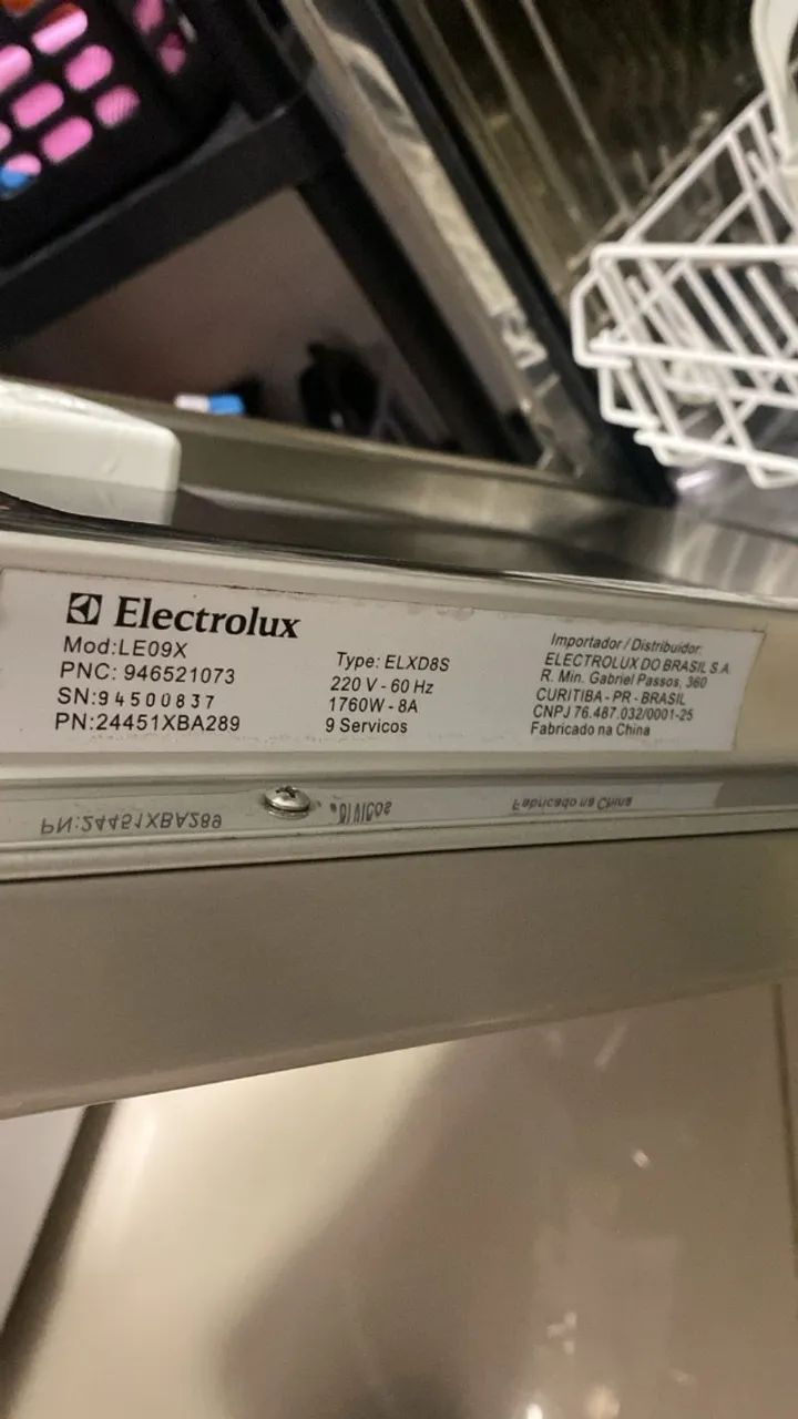 lava louças eletrolux USADA (9 serviços) - Foto 2