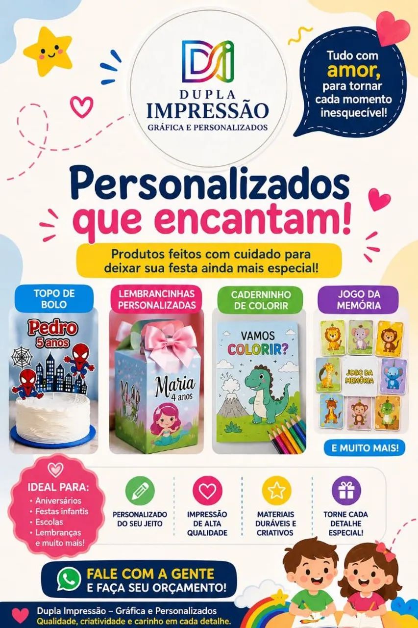 Personalizado para festas 