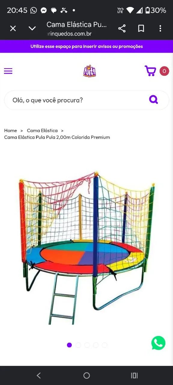 Cama Elástica Pula Pula 