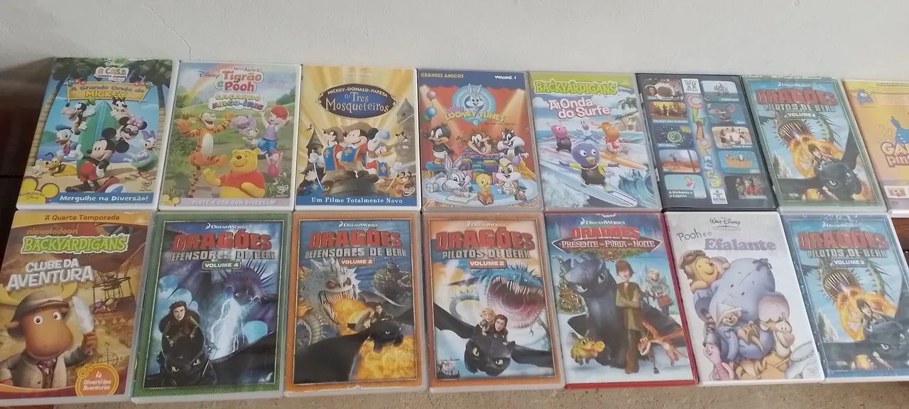Coleção de  DVDs  são  37  infantis  - Foto 4