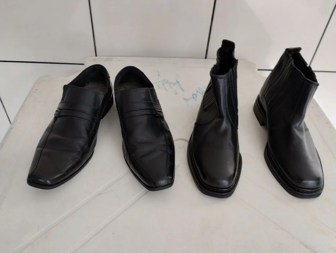 Sapato e bota de couro legítimo  - Foto 2