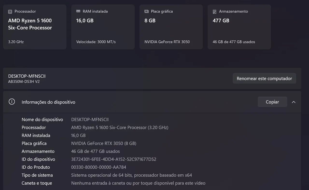 PC GAMER RYZEN 5 e RTX 3050 - Foto 4