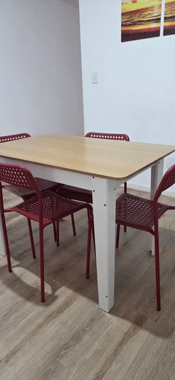 Mesa com 4 cadeiras  - Foto 4