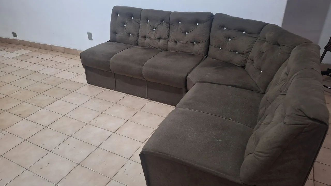 Sofá  Modular $ 300,00 retirar - Foto 4