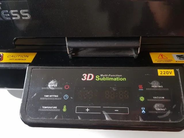 Prensa Térmica Digital 3d - Sublimação A Vácuo - Foto 2