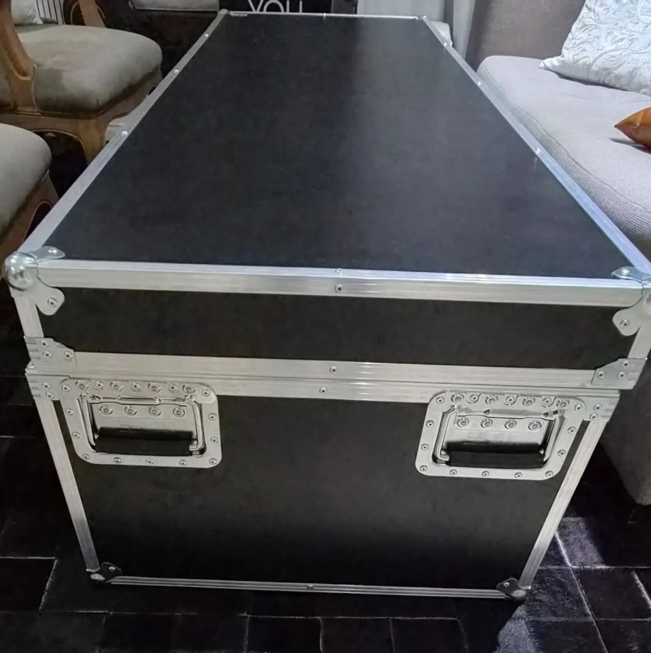 Case/caixa transporte para totem e equipamentos áudio e vídeo. - Foto 2