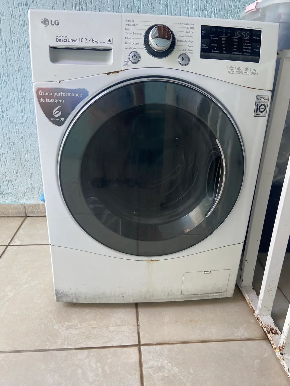 Lava e seca LG