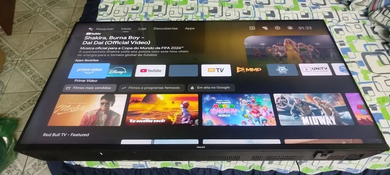 Vendo tv 55 polegadas smart Android 