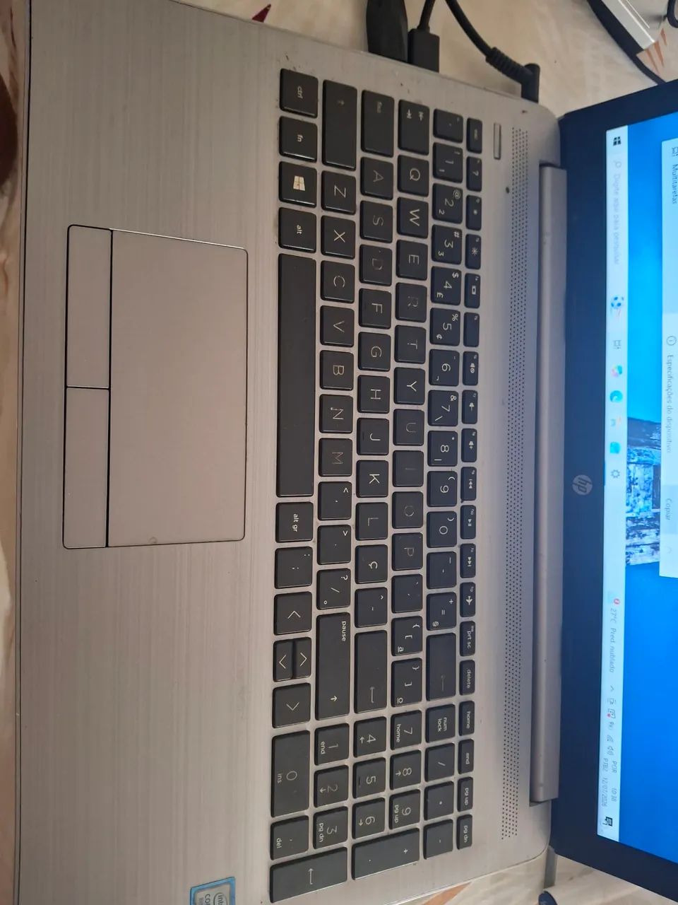 Notebook HP /Carcaça Intel Core I5 8 Geração. - Foto 5