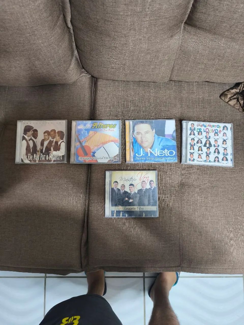 54 CDs GOSPEL DE VÁRIOS CANTORES, QUARTETO E GRUPOS  - Foto 5