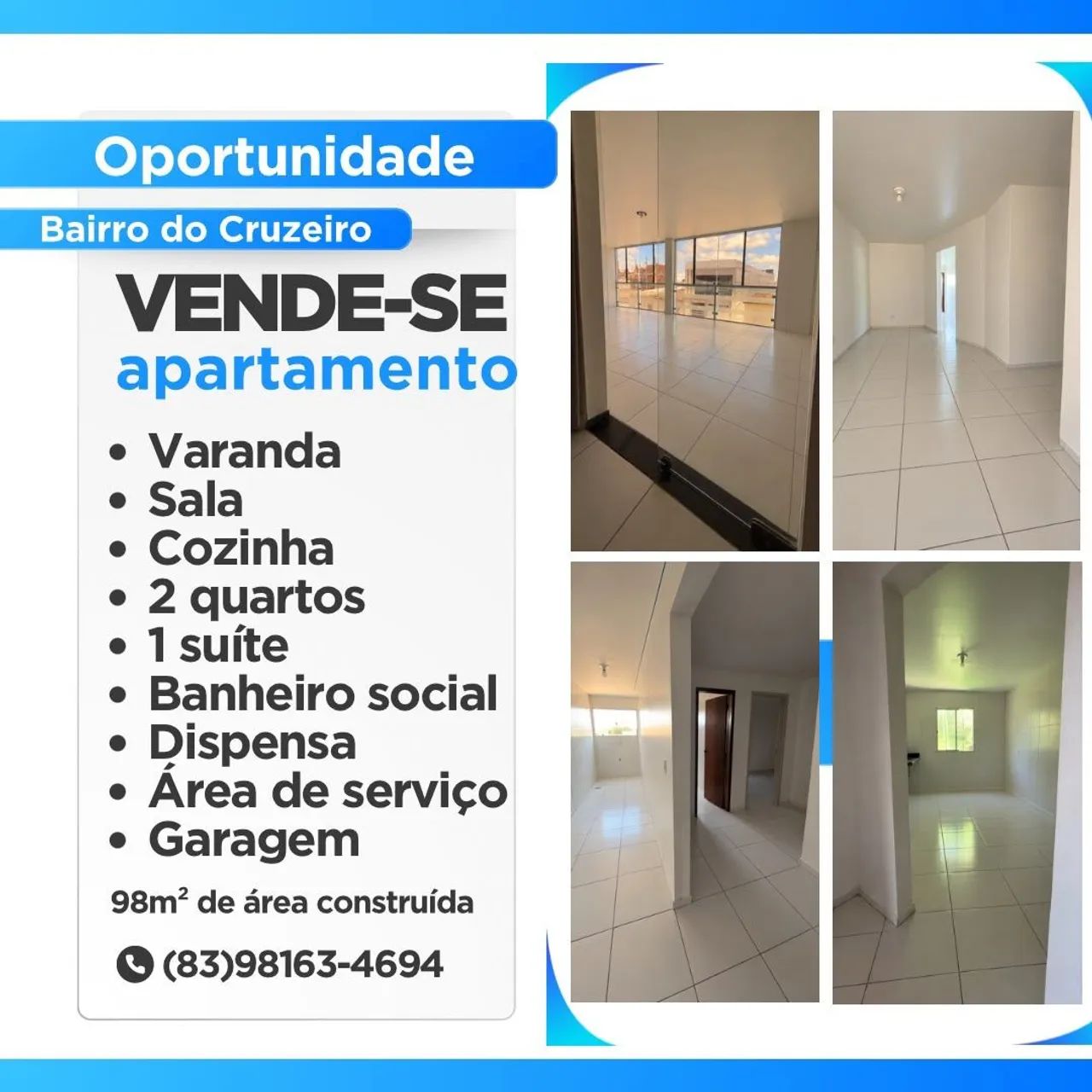 Apartamento sem condomínio! Contato: * - Foto 4