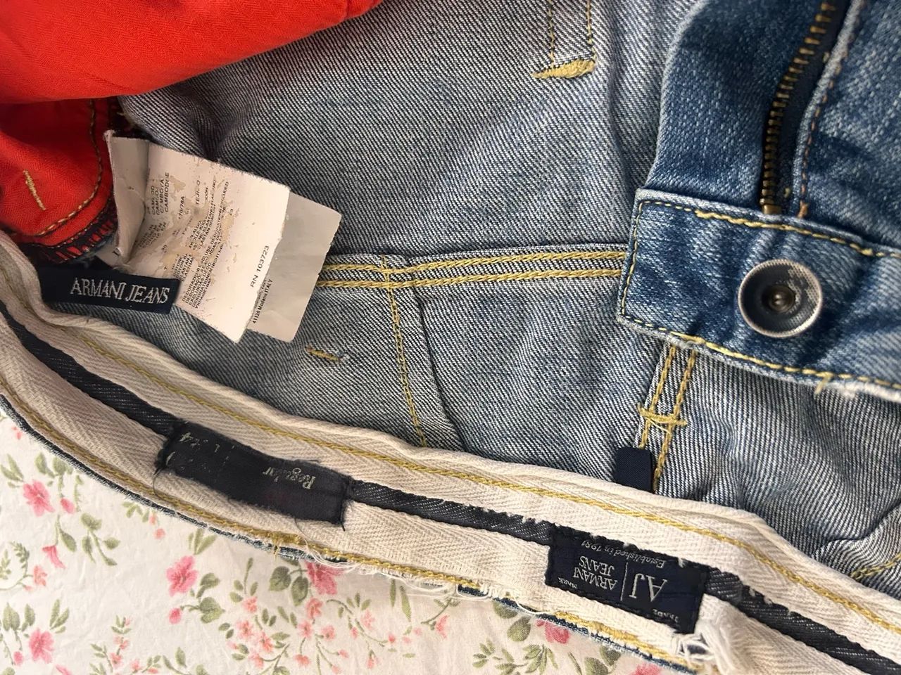 Calça ARMANI Jeans Original 38/40 - Foto 4