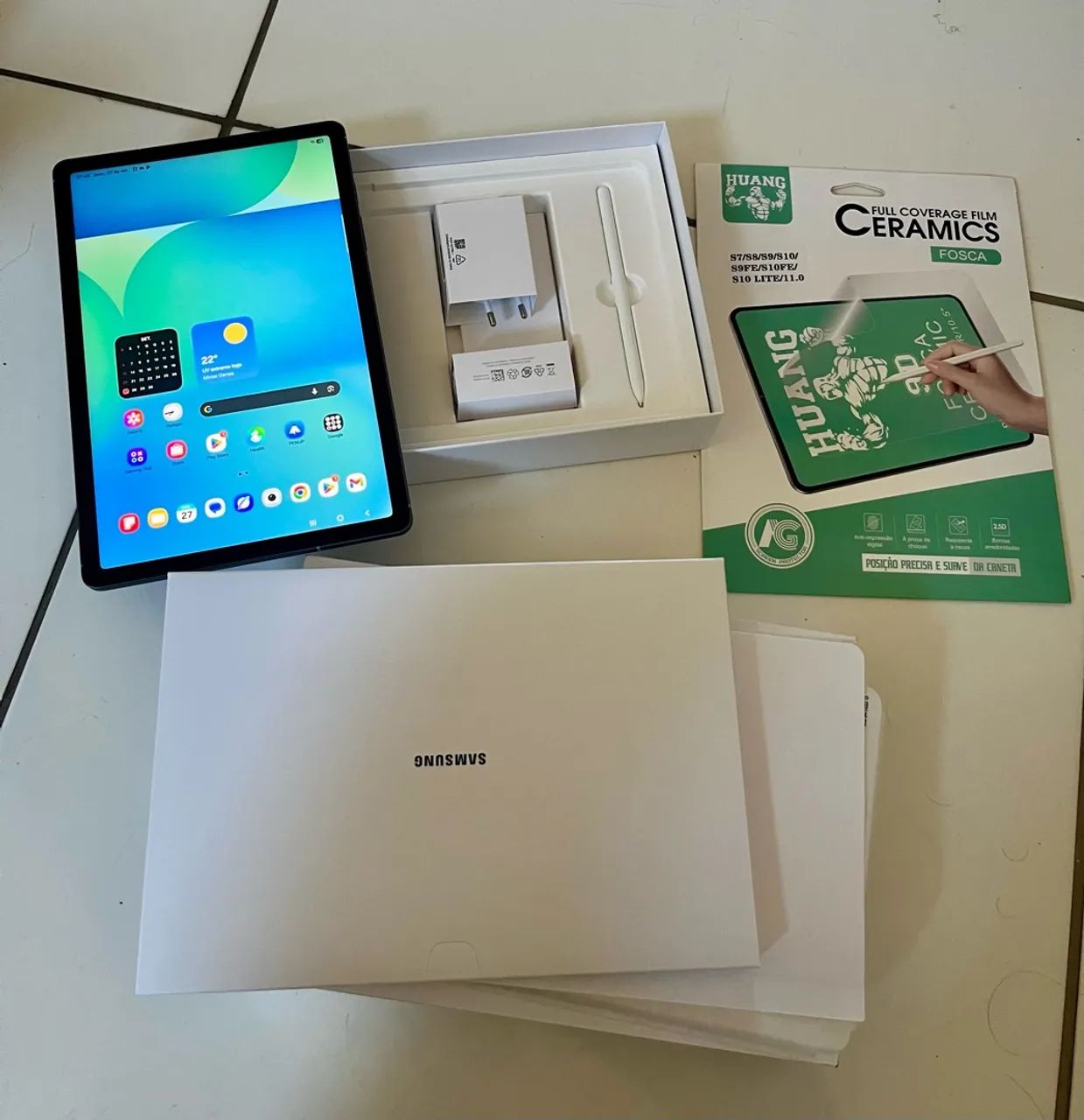 Galáxia Tab S10 FE 128gb zero. - Foto 3
