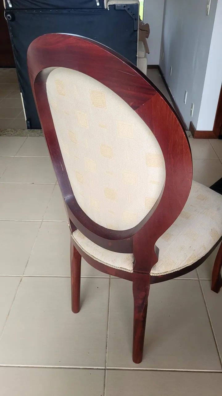 Cadeira maciça madeira de verdade  - Foto 2