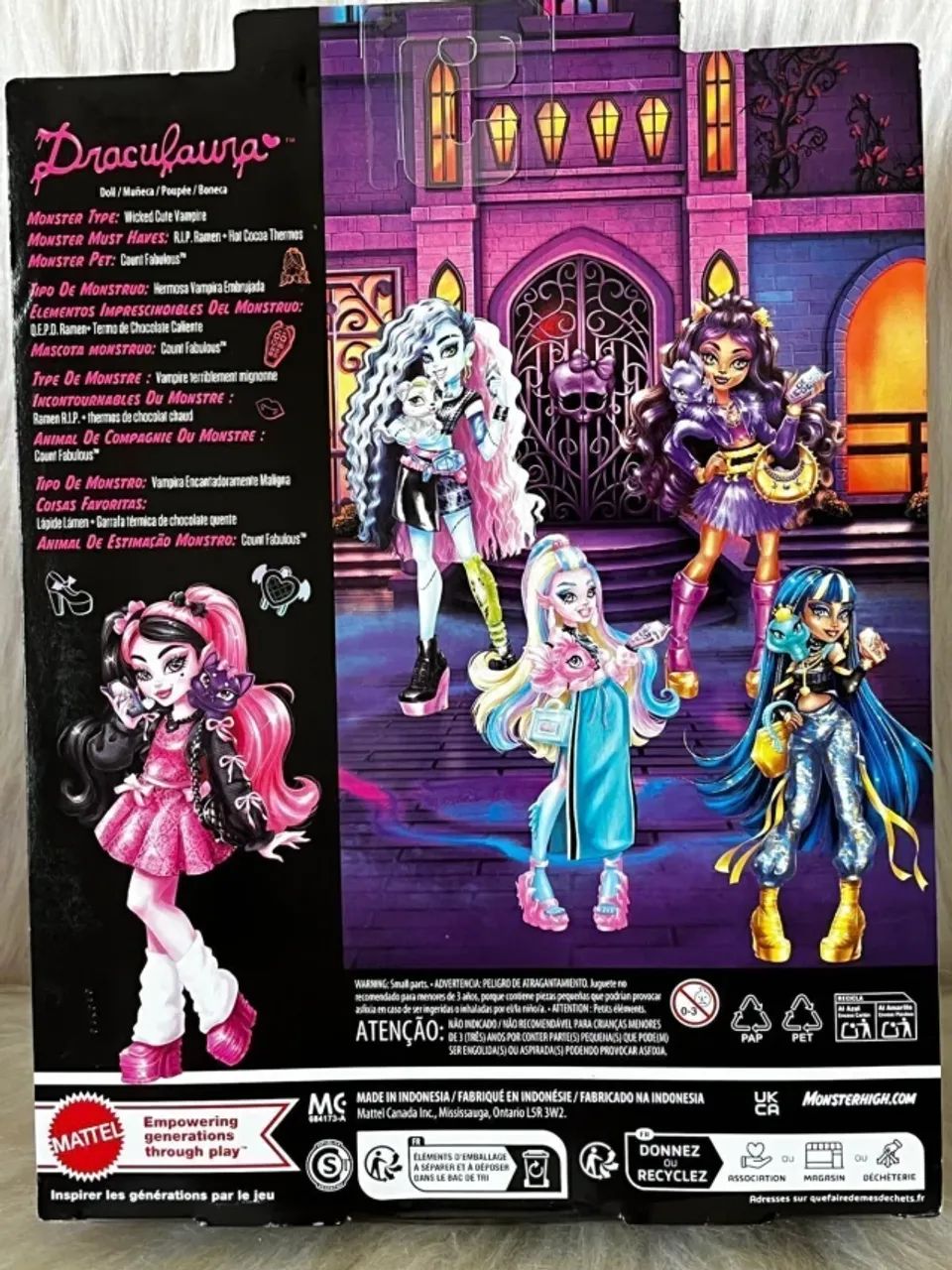 Draculaura Core Refresh Monster High Boneca G3 - Foto 3