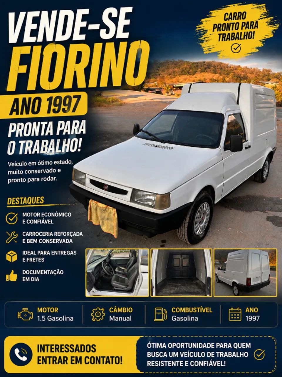 Fiat Fiorino Fiorino Furgão 1.5 mpi / i.e. 1997