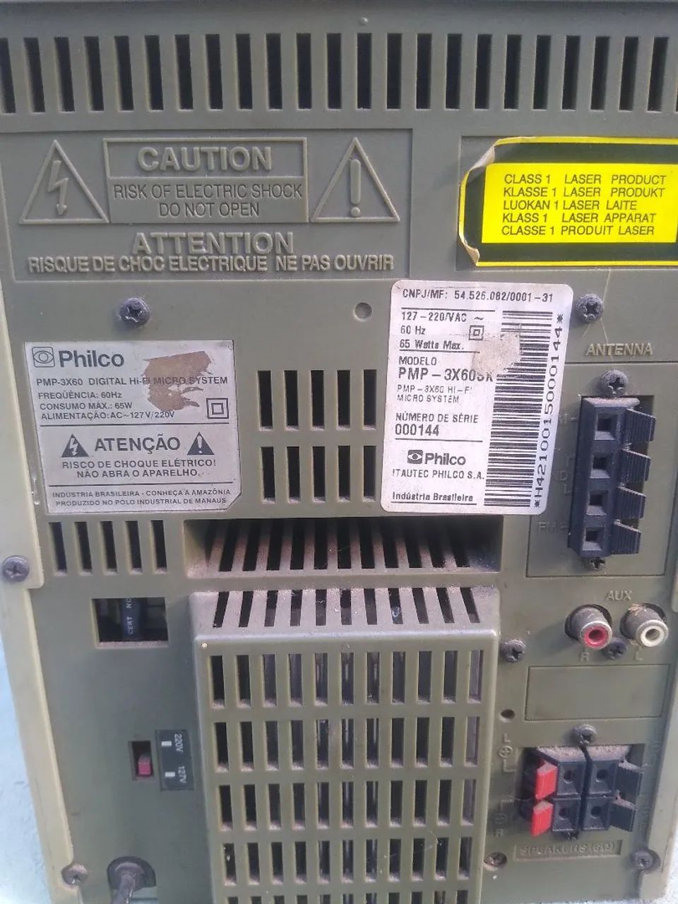 Microsystem Philco funcionando perfeitamente  - Foto 3