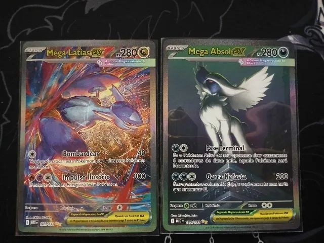 Mega latias Ex e Mega Absol Ex