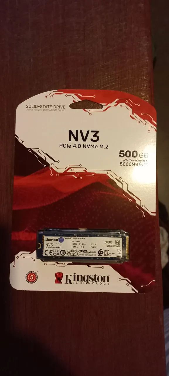 Ssd nvme m.2 nv3 4.0 500GB 
