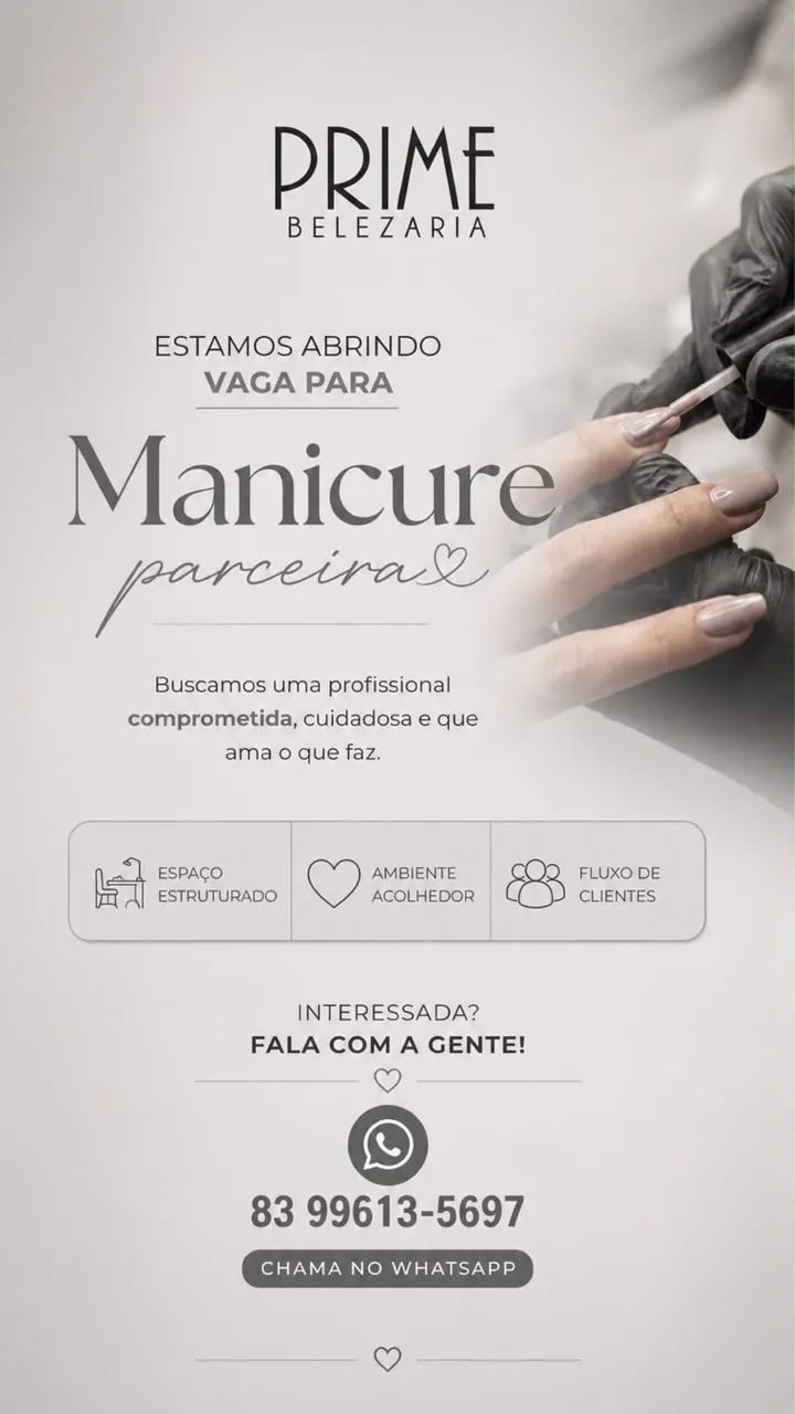 Estamos contratando manicure e pedicure profissional  - Foto 2