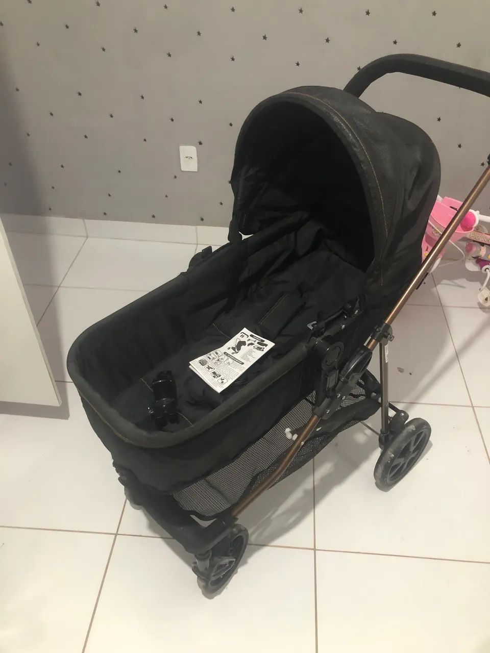 Carrinho de bebê Napoli Galzerano  - Foto 3