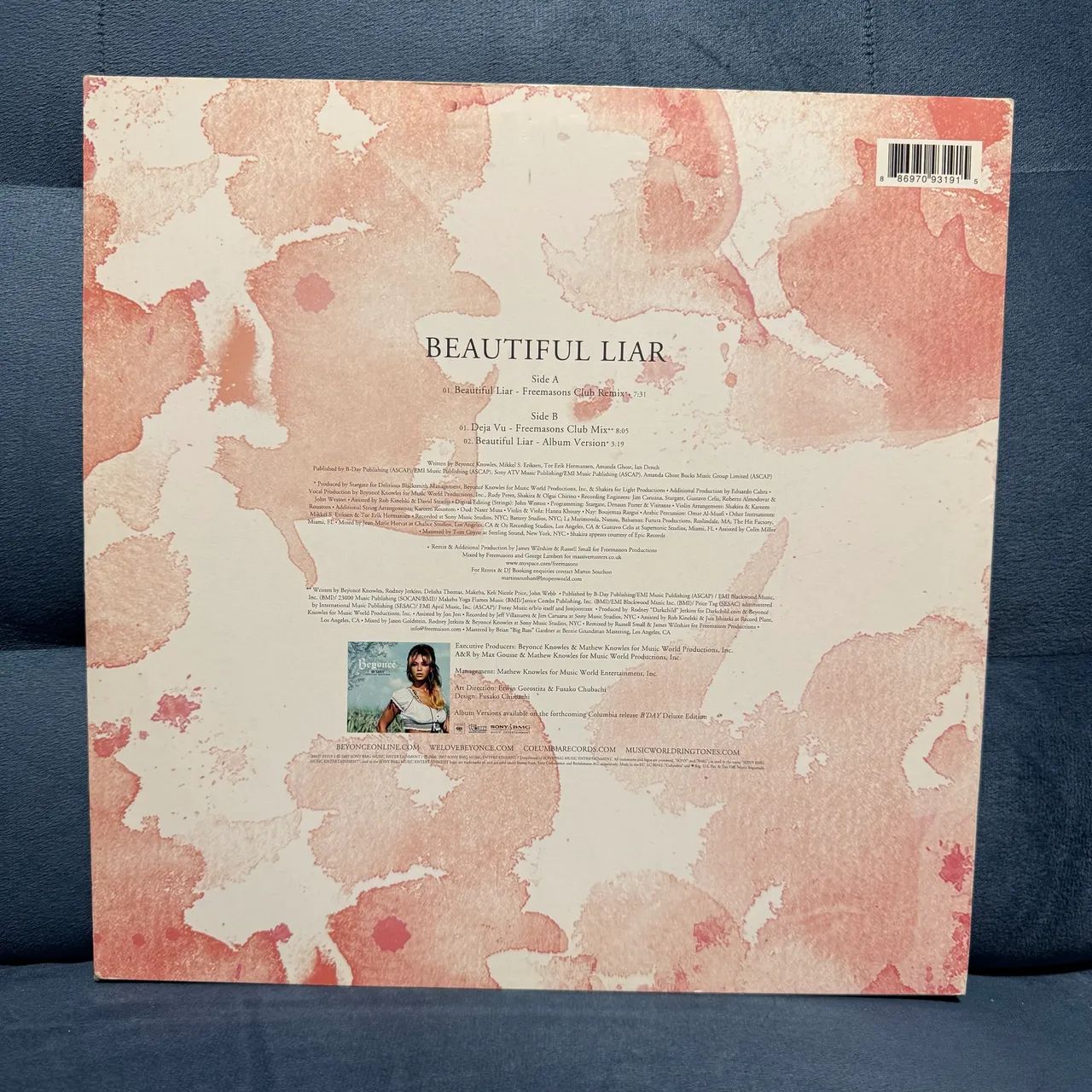 LP Vinil Single Beyoncé & Shakira Beautiful Liar  - Foto 3