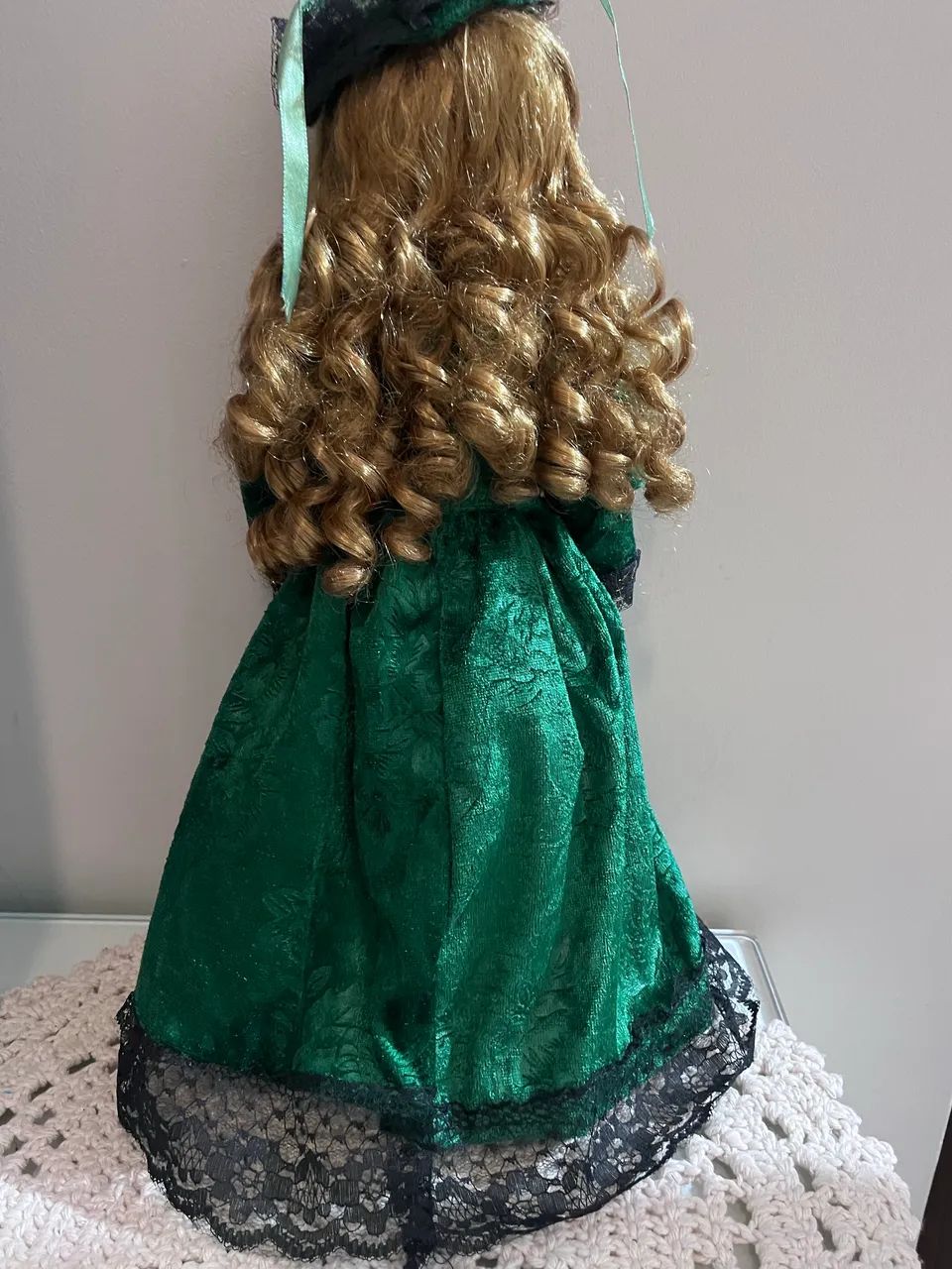 Boneca porcelana 45cm - Foto 3