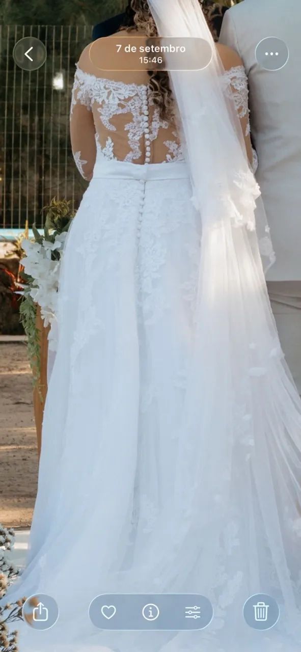 Vestido de noiva  - Foto 2