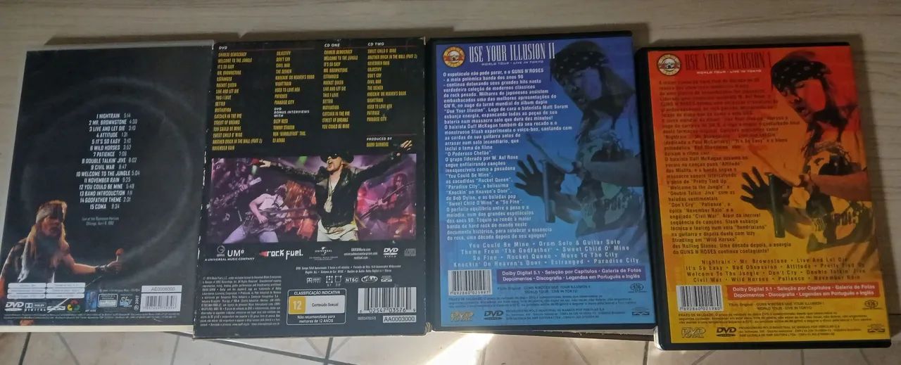 Lote DVDs Guns Roses  - Foto 2