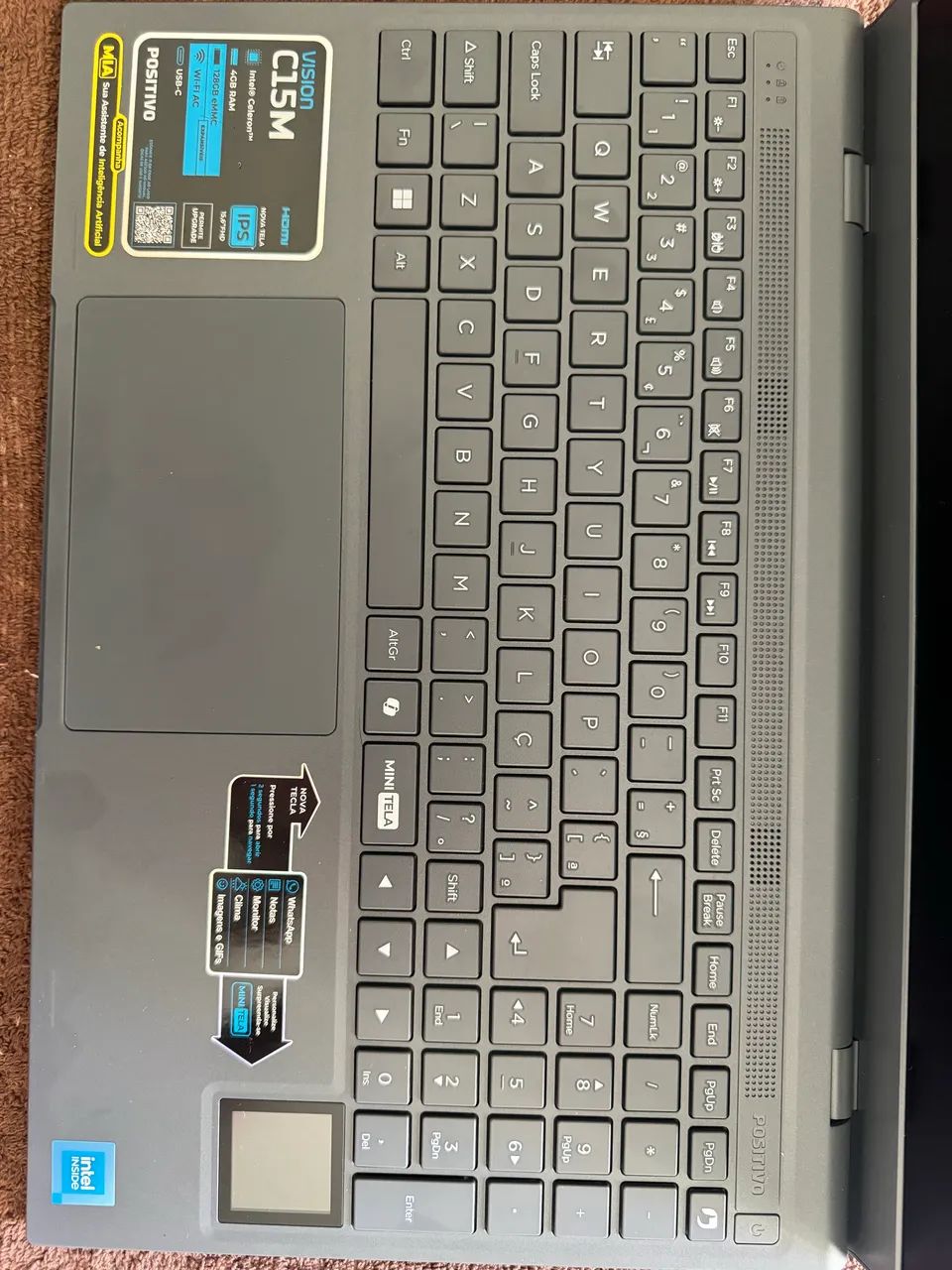 Notebook Positivo Vision C15M Intel Celeron N4500 Windows 11 NOVO - Foto 2