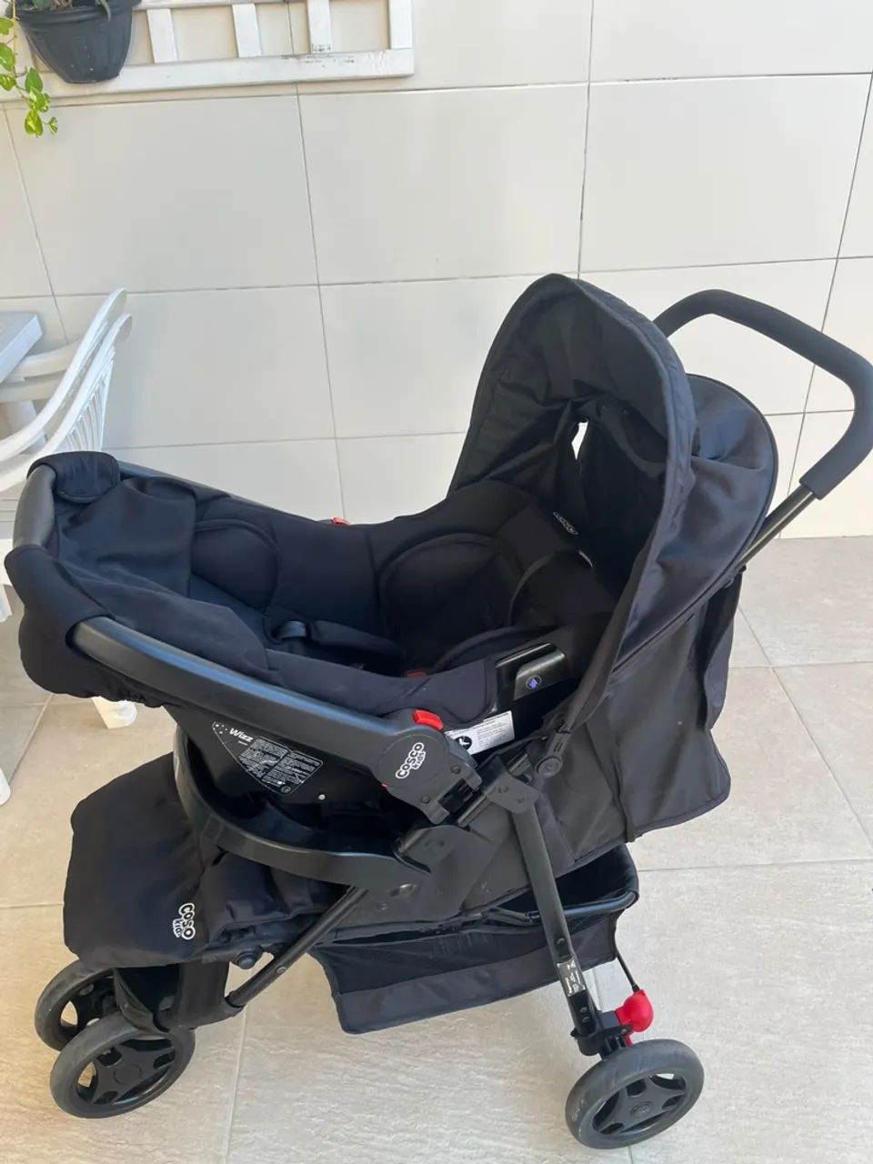 Kit Carrinho com bebê conforto - COSCO - Foto 3