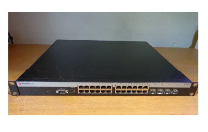Switch Enterasys C-Series C2G124-24P 24 portas Gigabit (RJ45) PoE