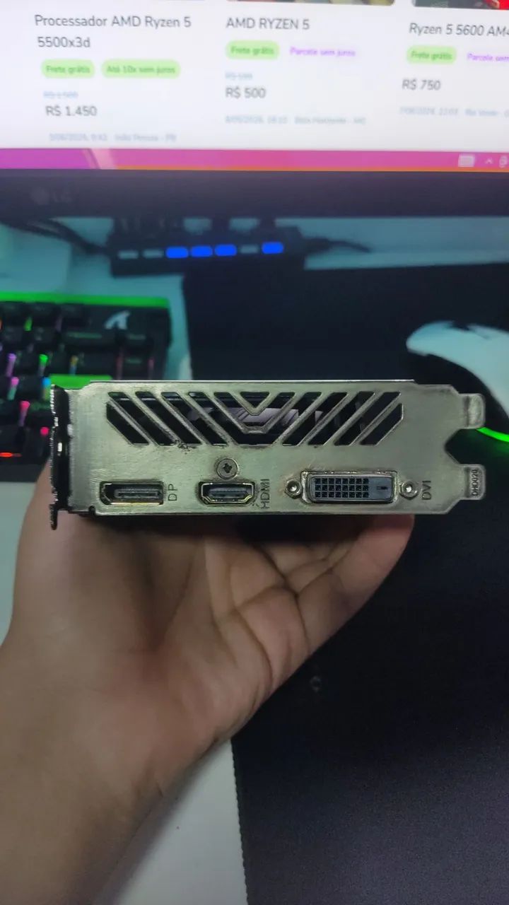 ? Vendo GTX 1050 Ti ? Com Defeito (retirada de peças) - Foto 3