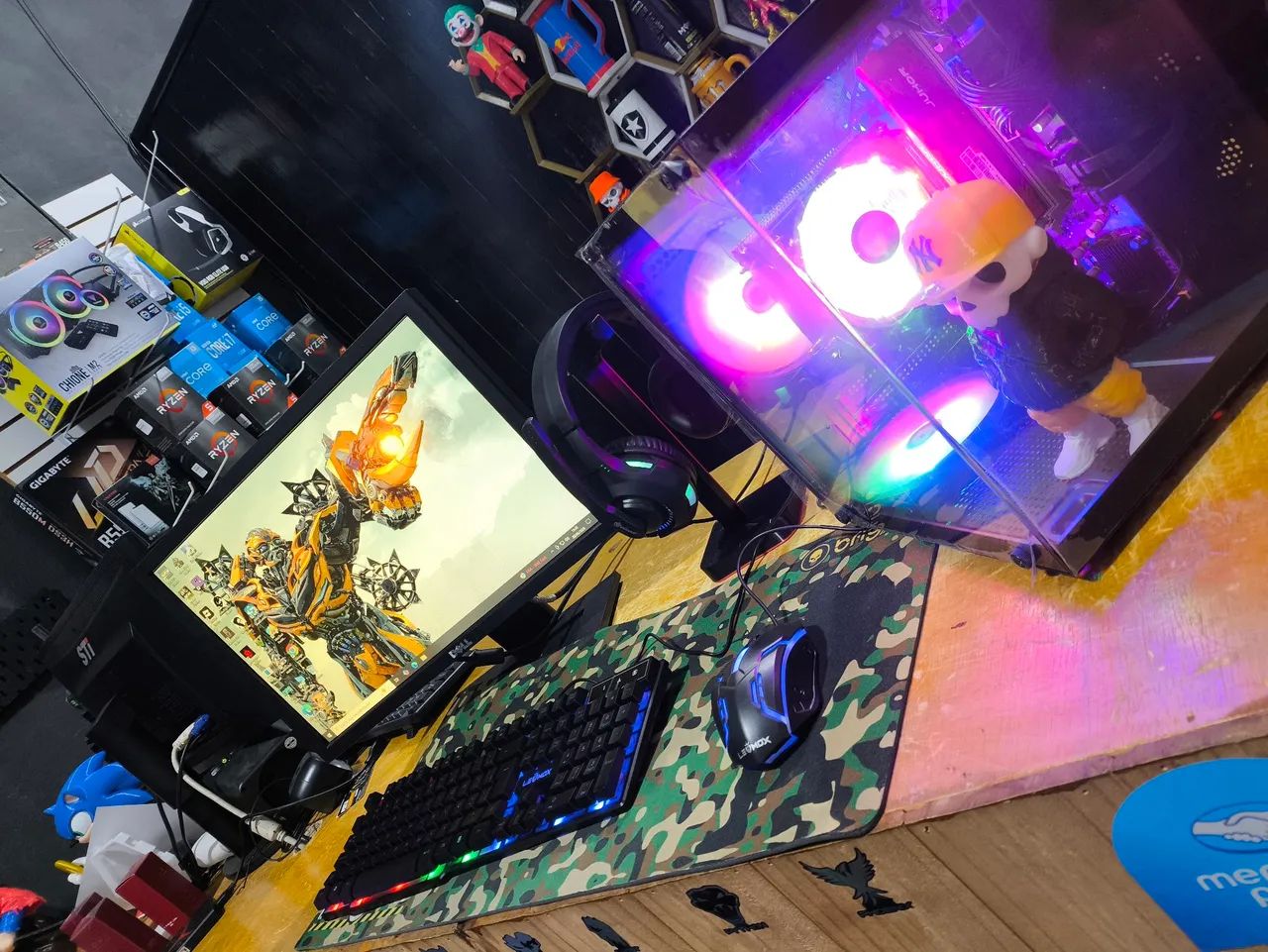 Pc Gamer Ryzen Completo 