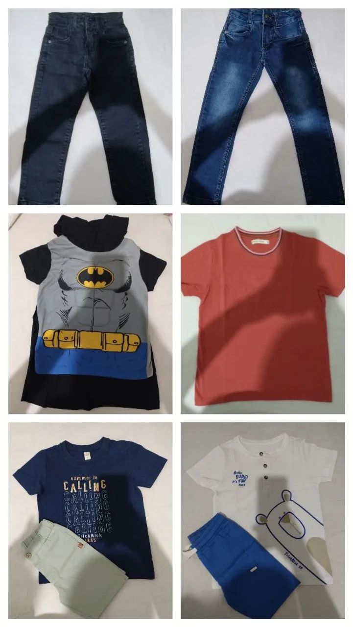 Roupas infantins