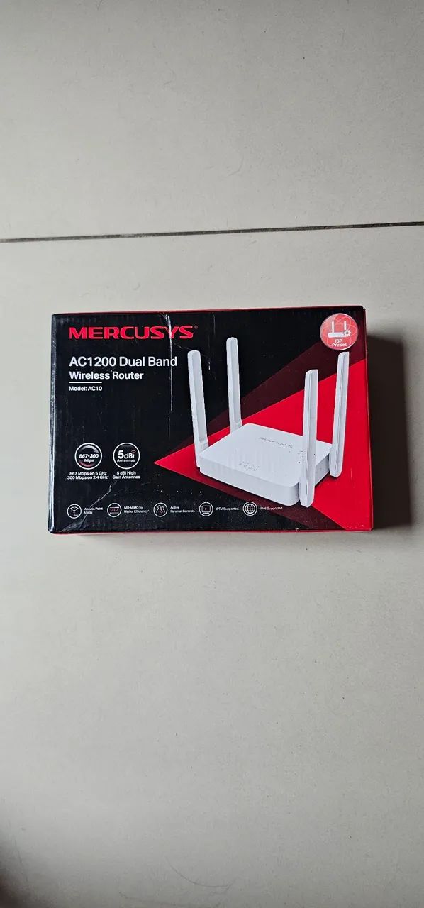 Roteador 4 Antenas Ac1200 Mercusys - Foto 2