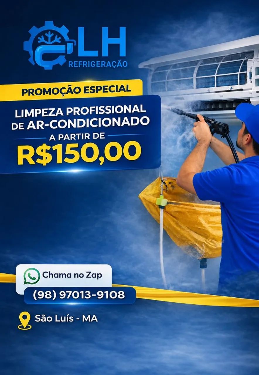 Limpeza de ar condicionado 