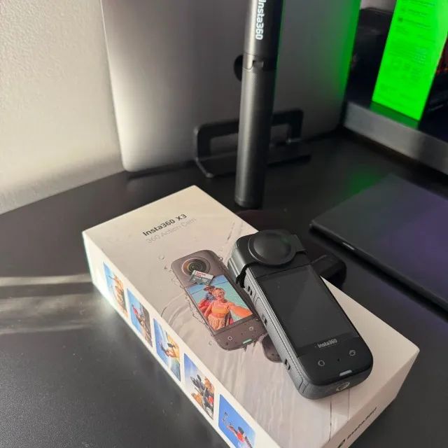 Insta 360° X3 - com acessórios - Foto 3