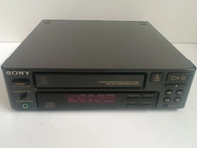 Leitor Tocador De Cd Sony Compact Disc Player Cdp-s37