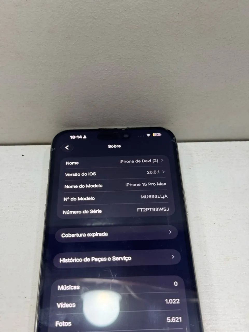 iPhone 15 pro max titânio 256GB  - Foto 3