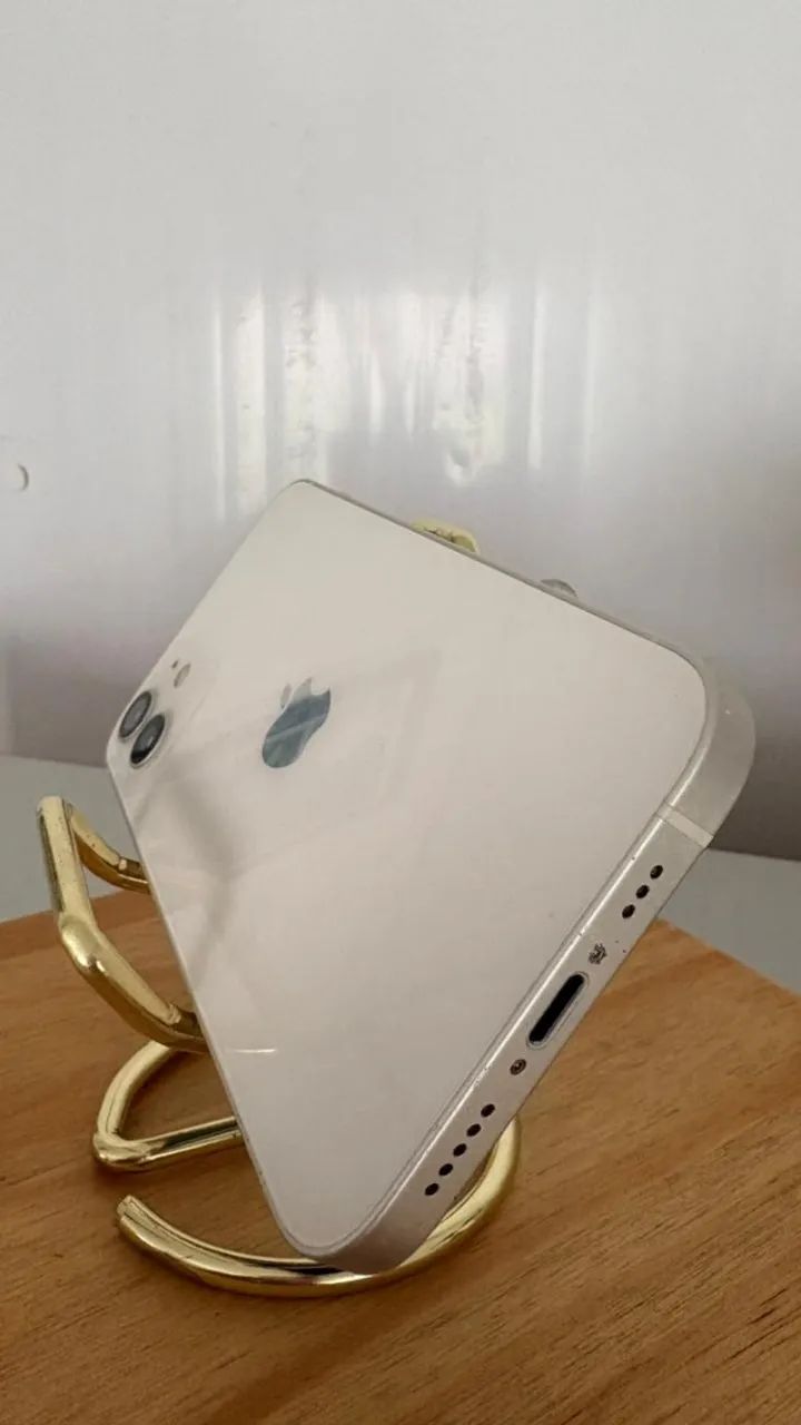 Iphone 12 usado 128gb branco  - Foto 5