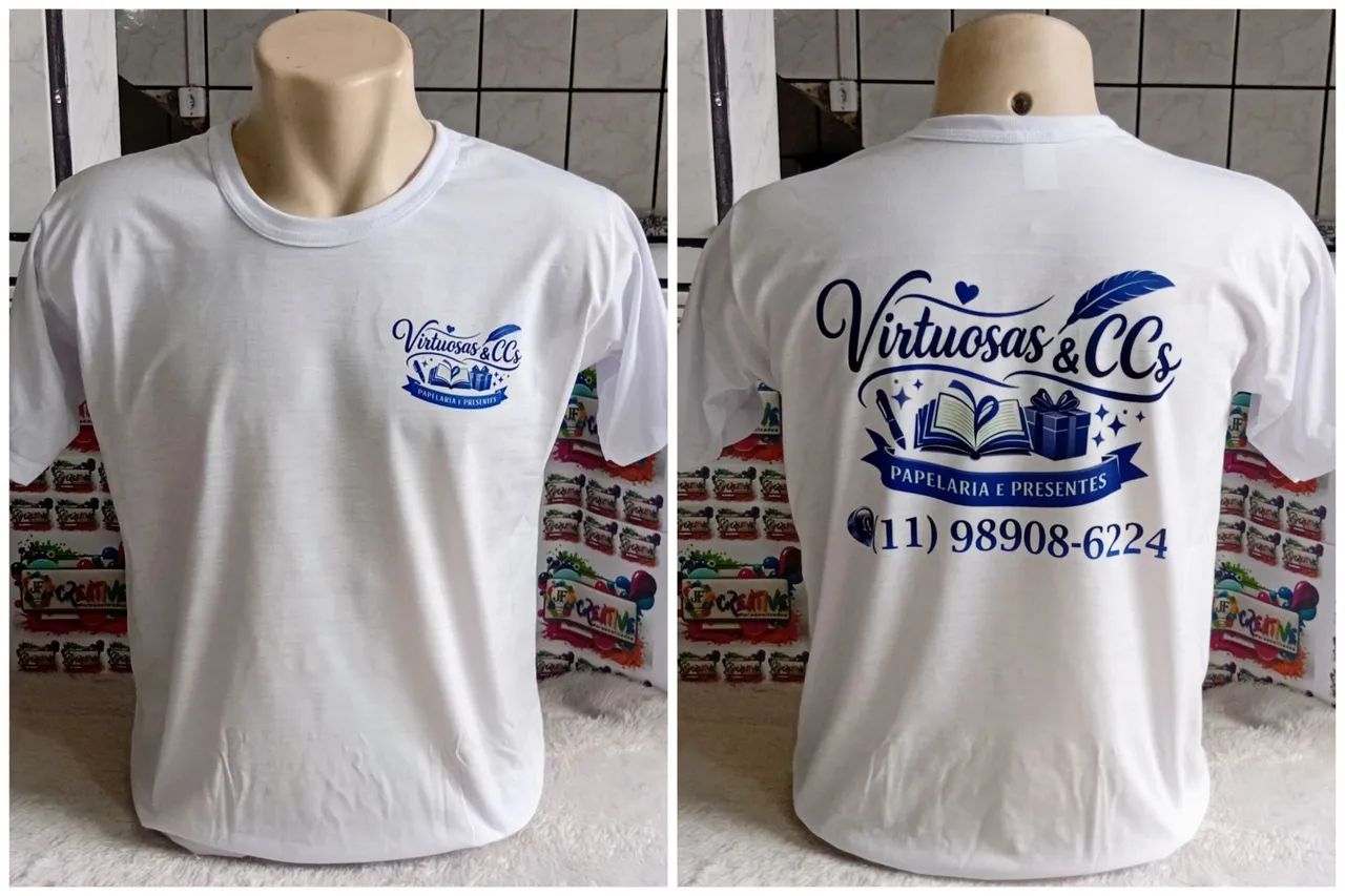 CAMISETAS PERSONALIZADAS PARA UNIFORME E EVENTOS 